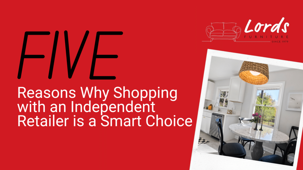 shop with an independent retailer 